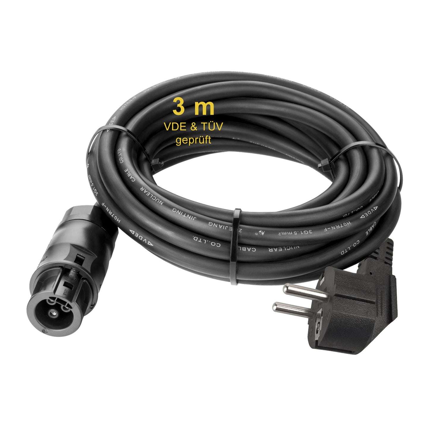 Avoltik 3 Meter BC01 auf Schuko Anschlusskabel für PV-Anlage Produktbild