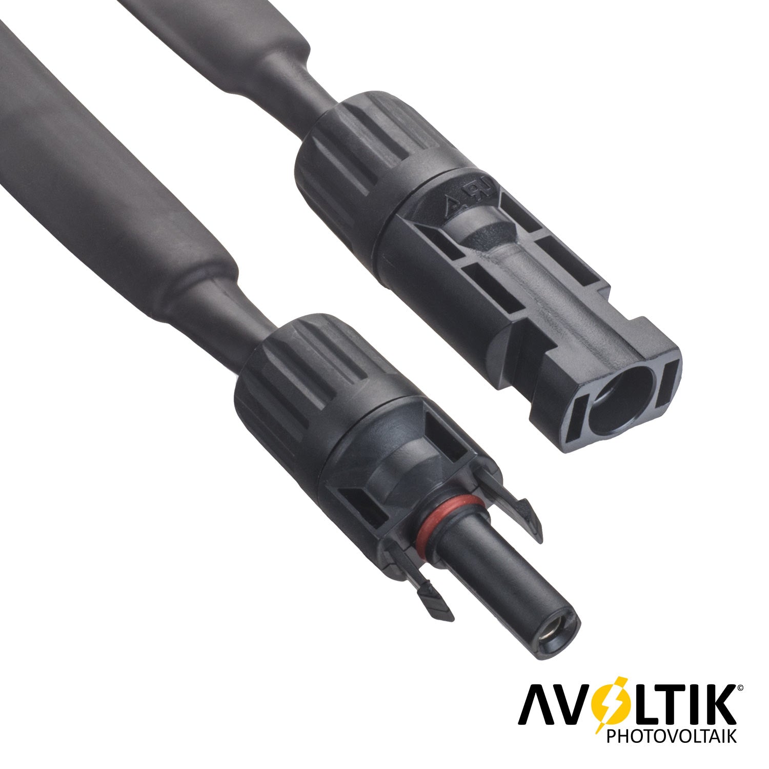 Avoltik MC4 Fensterdurchführung 1 Paar Details Stecker