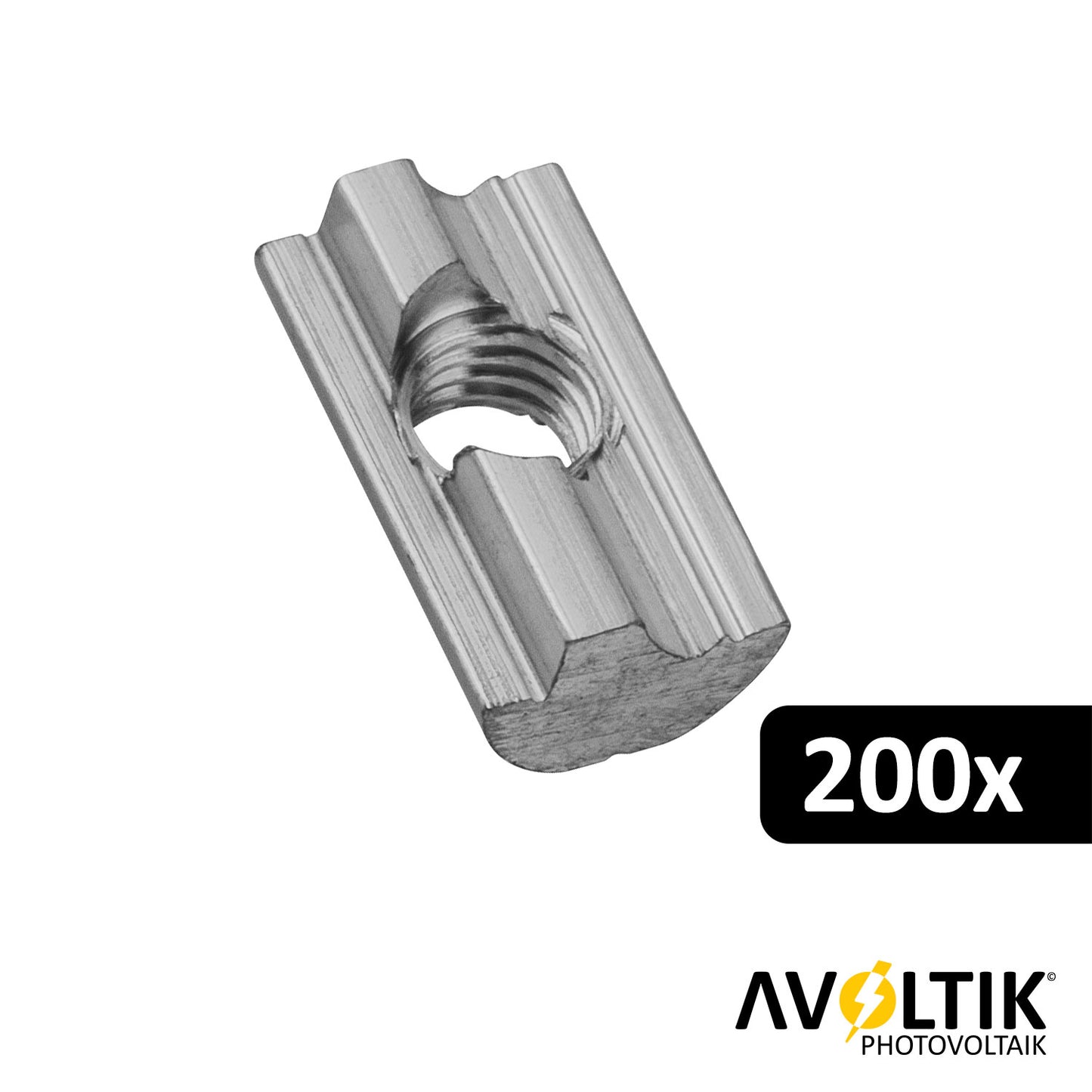 Avoltik Nutenstein M8 mit Federkugel 200 Stück