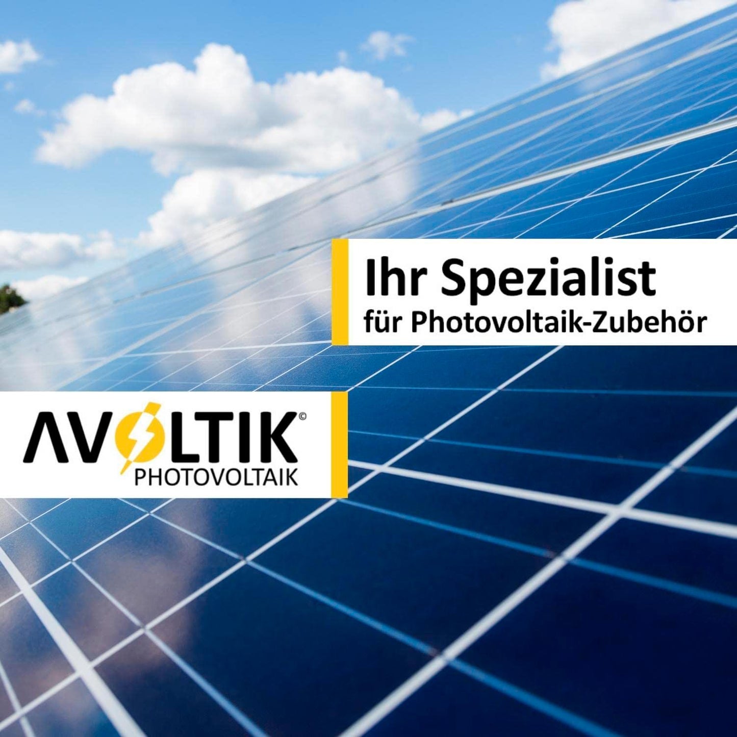 Avoltik Solar Halterung Flachdach Montageset für 1 - 4 Solarmodule von 30-40mm