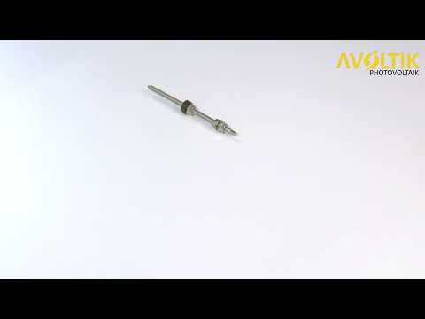 Avoltik Stockschraube M10 Edelstahl inkl. EPDM und Sperrzahnmutter 200mm Produktvideo