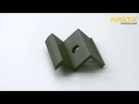 Avoltik Endklemme 35mm schwarz | Photovoltaik Solarmodul Montagezubehör