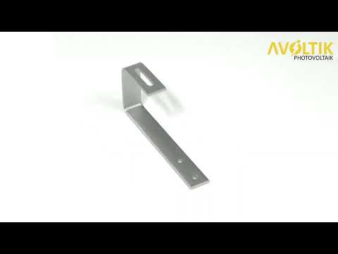 Avoltik Dachhaken Edelstahl Schiefer Schindel starr | Photovoltaik Montage Dachhaken