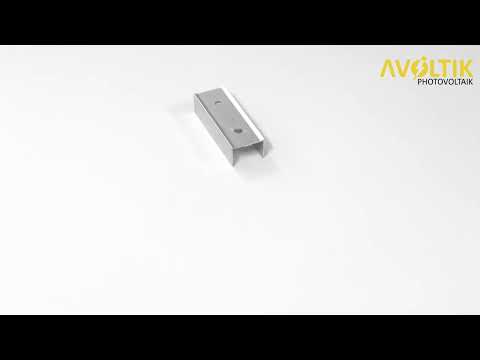 Avoltik Profilverbinder 40x40mm Aluprofil für PV-Anlagen | Photovoltaik Solarmodul Montagezubehör