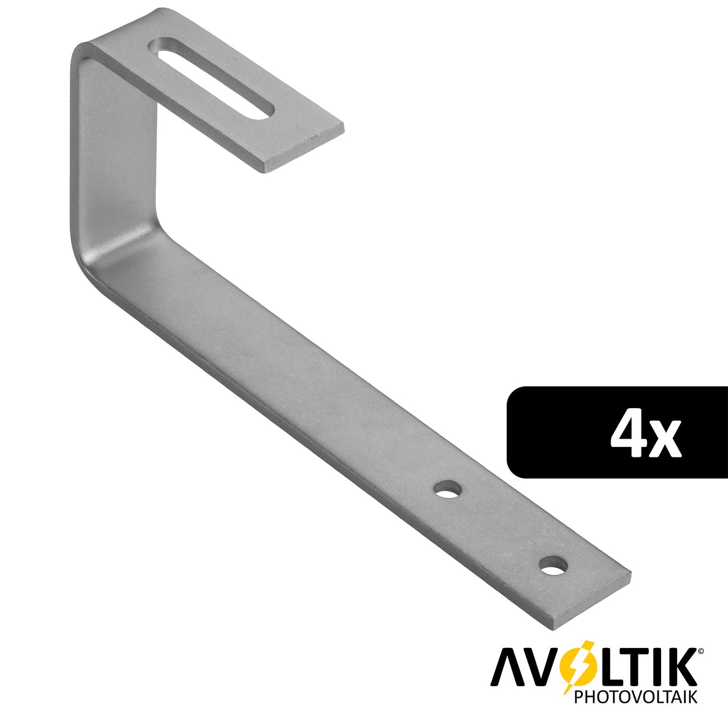 Avoltik Dachhaken für Schiefer Schindel Dächer starr 4 Stück