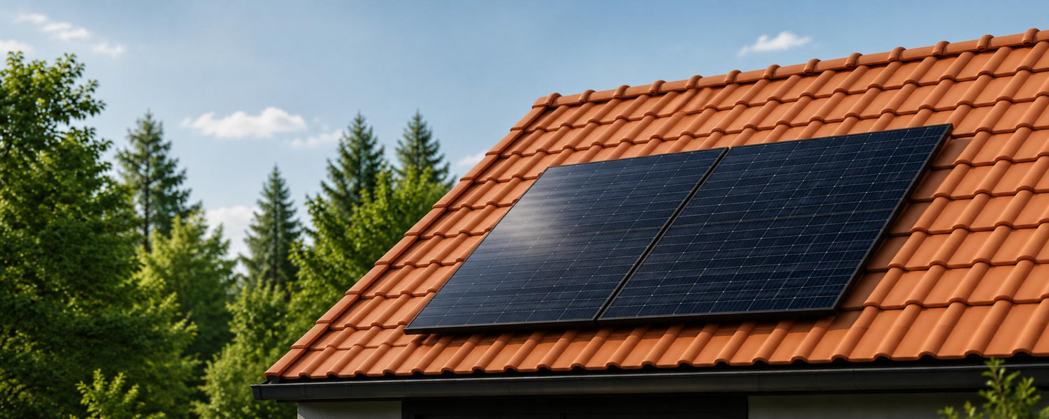 Solarpanel Halter Ziegeldach