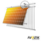 Avoltik Balkonkraftwerk Halterung Balkon für alle Solarpanel-Größen für eckige Geländer Produktbild