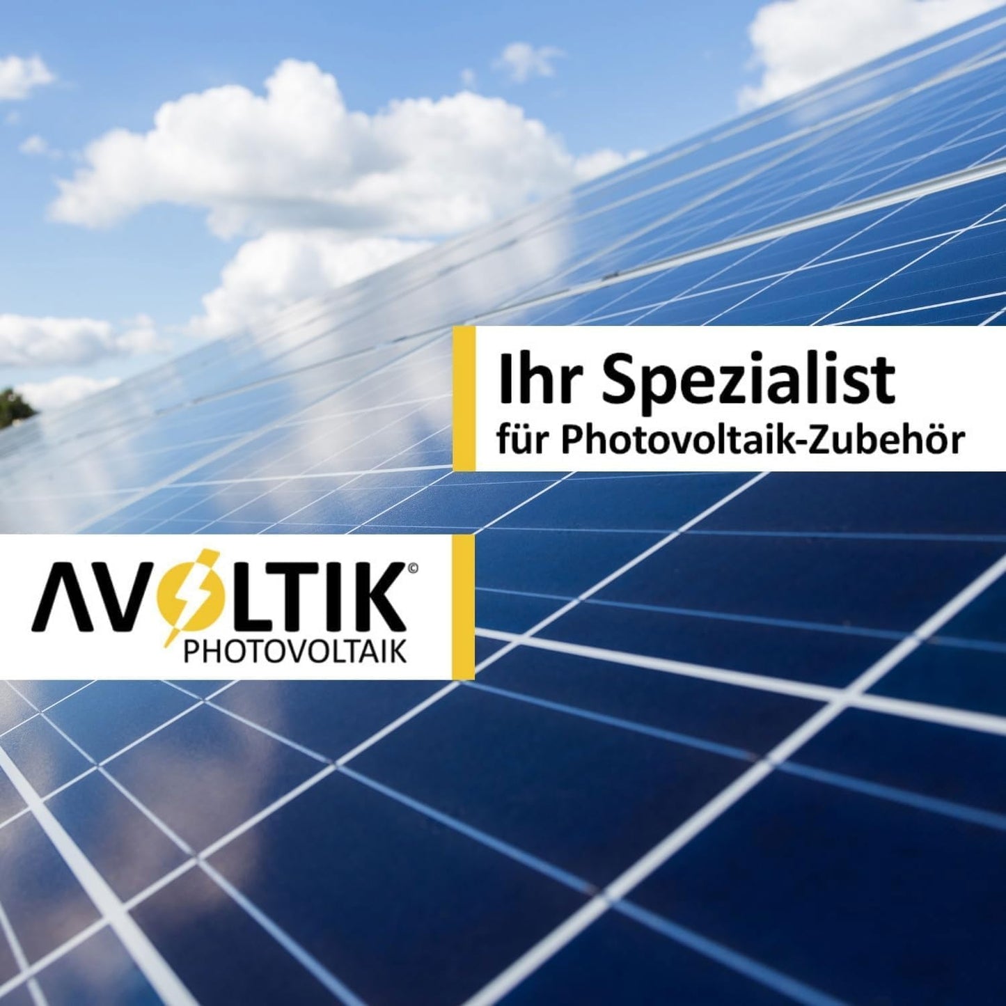 Avoltik Stockschrauben Blechdach Montageset für 1-4 Solarmodule, Klemmen in Silber oder Schwarz