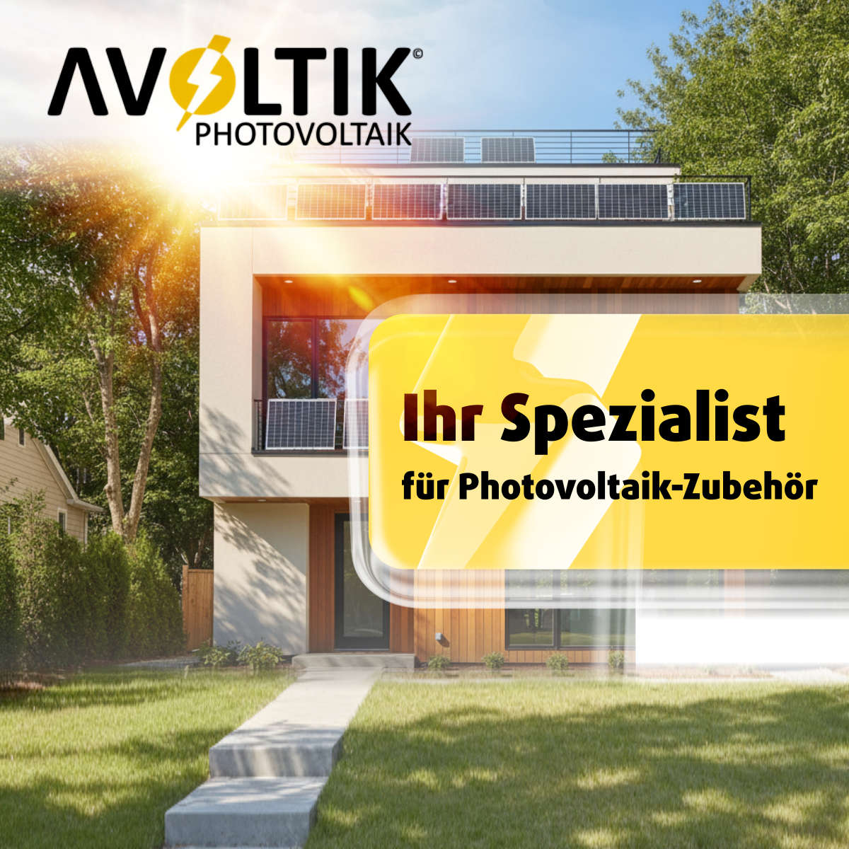 Avoltik Balkonkraftwerk Halterung Balkon für alle Solarpanel-Größen für eckige Geländer
