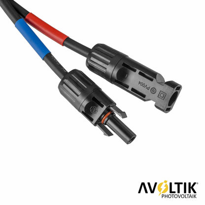 Avoltik Batteriekabel 6mm² Verbindungskabel Solarmodul zu Solarladeregler Anschlusskabel Detailbild MC4 Stecker