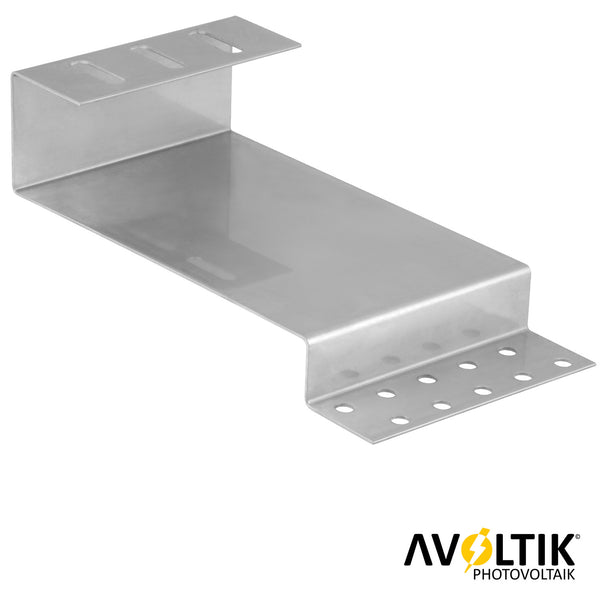 Avoltik Biberschwanz Edelstahl Doppeldeckung 300mm/ Edelstahl 1.4301