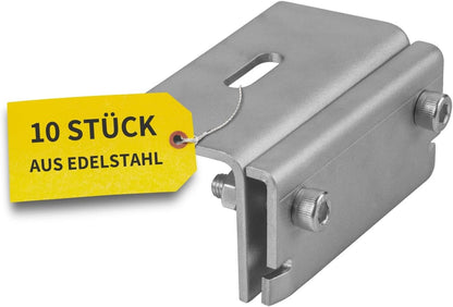Avoltik Dachfalzklemme/ Edelstahl 1.4301 Produktbild 10 Stück