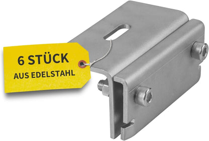 Avoltik Dachfalzklemme/ Edelstahl 1.4301 Produktbild 6 Stück