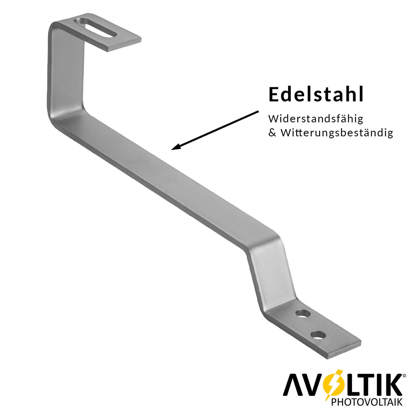 Avoltik Dachhaken Biberschwanz aus Edelstahl Witterungsbeständig