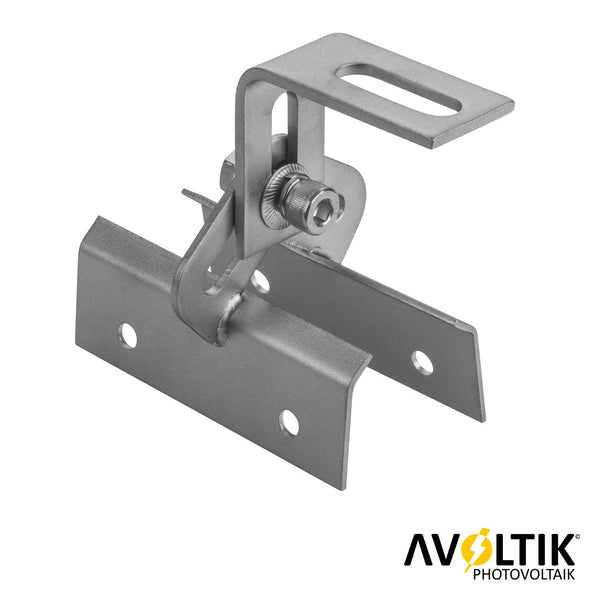Avoltik Dachhaken Trapezblech / Schienenbefestigung/ Edelstahl 1.4301