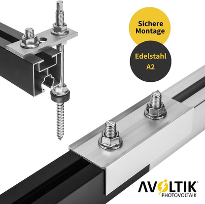 Avoltik Hammerkopfschraube  M10 25mm oder 30mm Anwendungsbeispiel