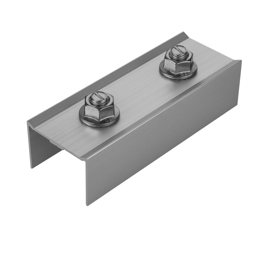 Avoltik Montageschiene C Profilverbinder für 40X40 Aluprofile mit Schrauben