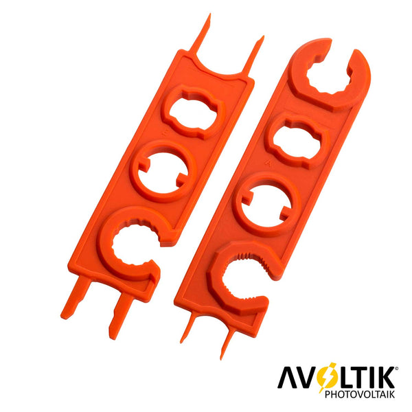 Avoltik Montagewerkzeug für MC4 Stecker Universalwerkzeug zur Montage, 2 Stück