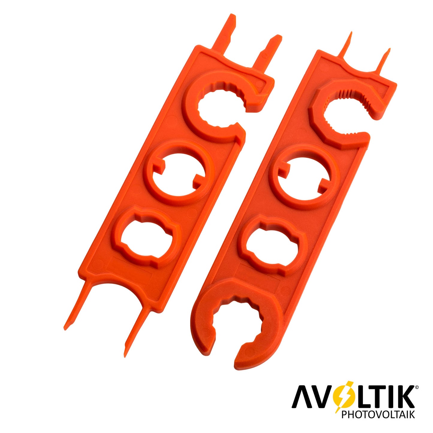 Avoltik Montagewerkzeug für MC4 Stecker Universalwerkzeug zur Montage, 2 Stück Rückseite