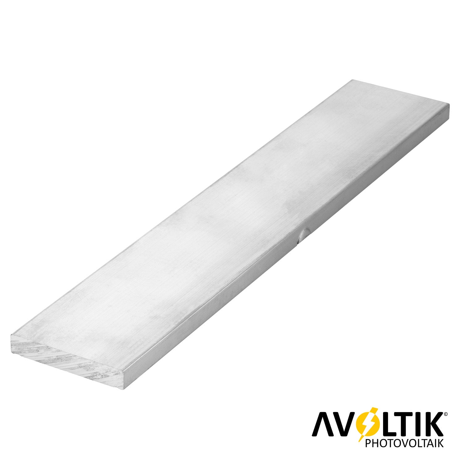 Avoltik  Profilverbinder /Schienenverbinder zum Einschieben für 40x40mm Solar Aluprofil Ansicht liegend