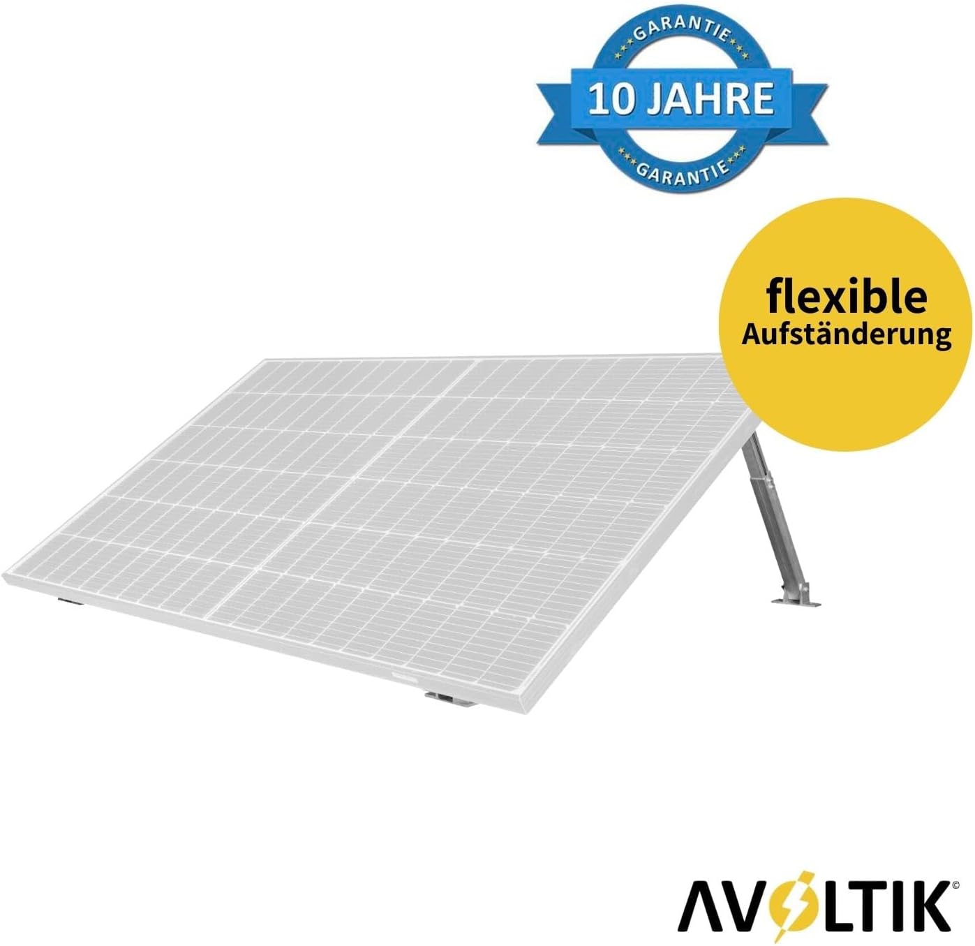 Avoltik Solarpanel-Aufständerung Produktbild 10 Jahre Garantie