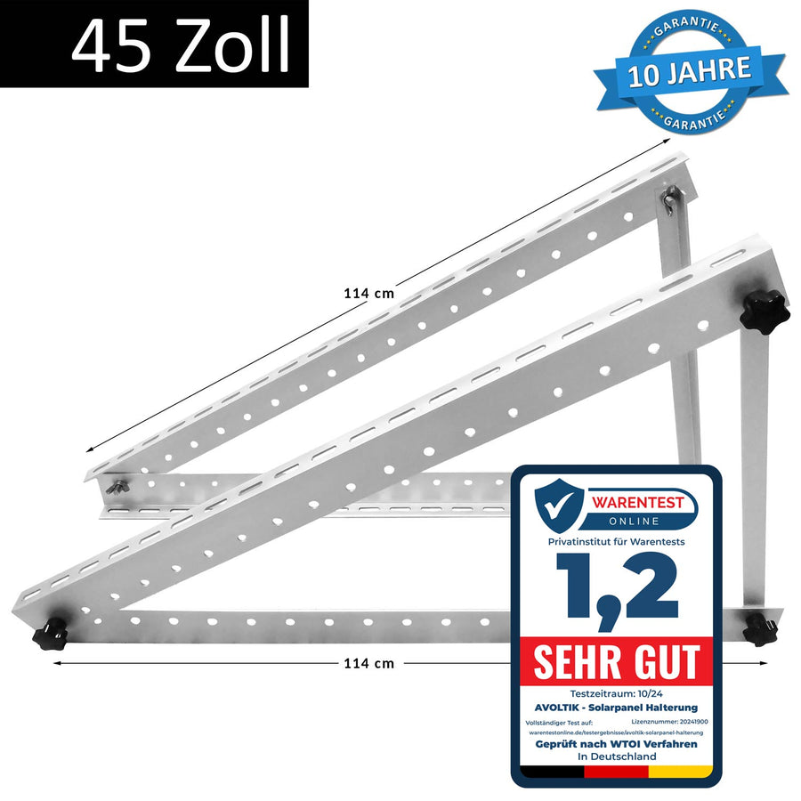 Avoltik Solarpanel-Aufsteller 45 Zoll 114 cm
