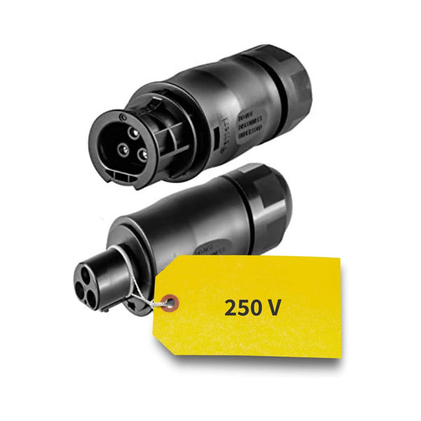 Betteri BC01 Kupplung/Buchse + Stecker Female/Male für Wechselrichter