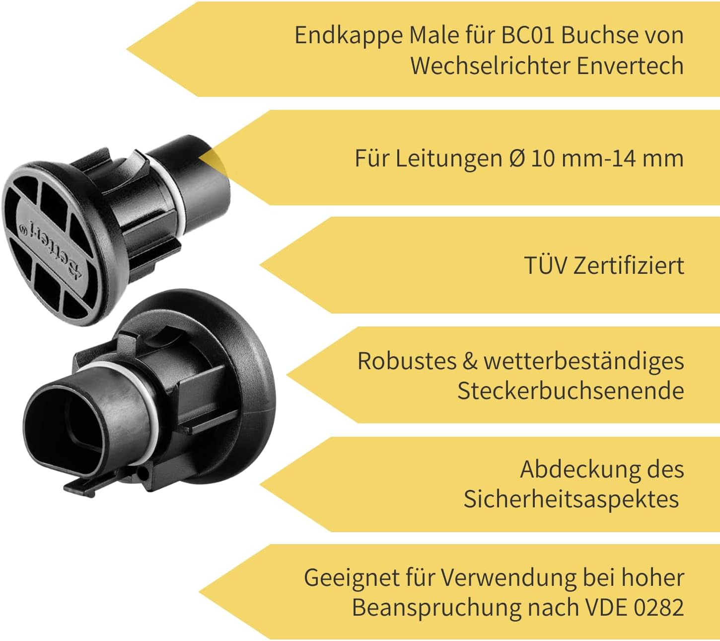 Betteri BC01 Endkappe männlich Produktinformationen