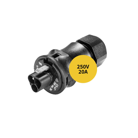 Wieland Steckverbinder Stecker 3-polig // 96.032.4053.1 // RST20I3S S1 ZR1 V SW Produktbild