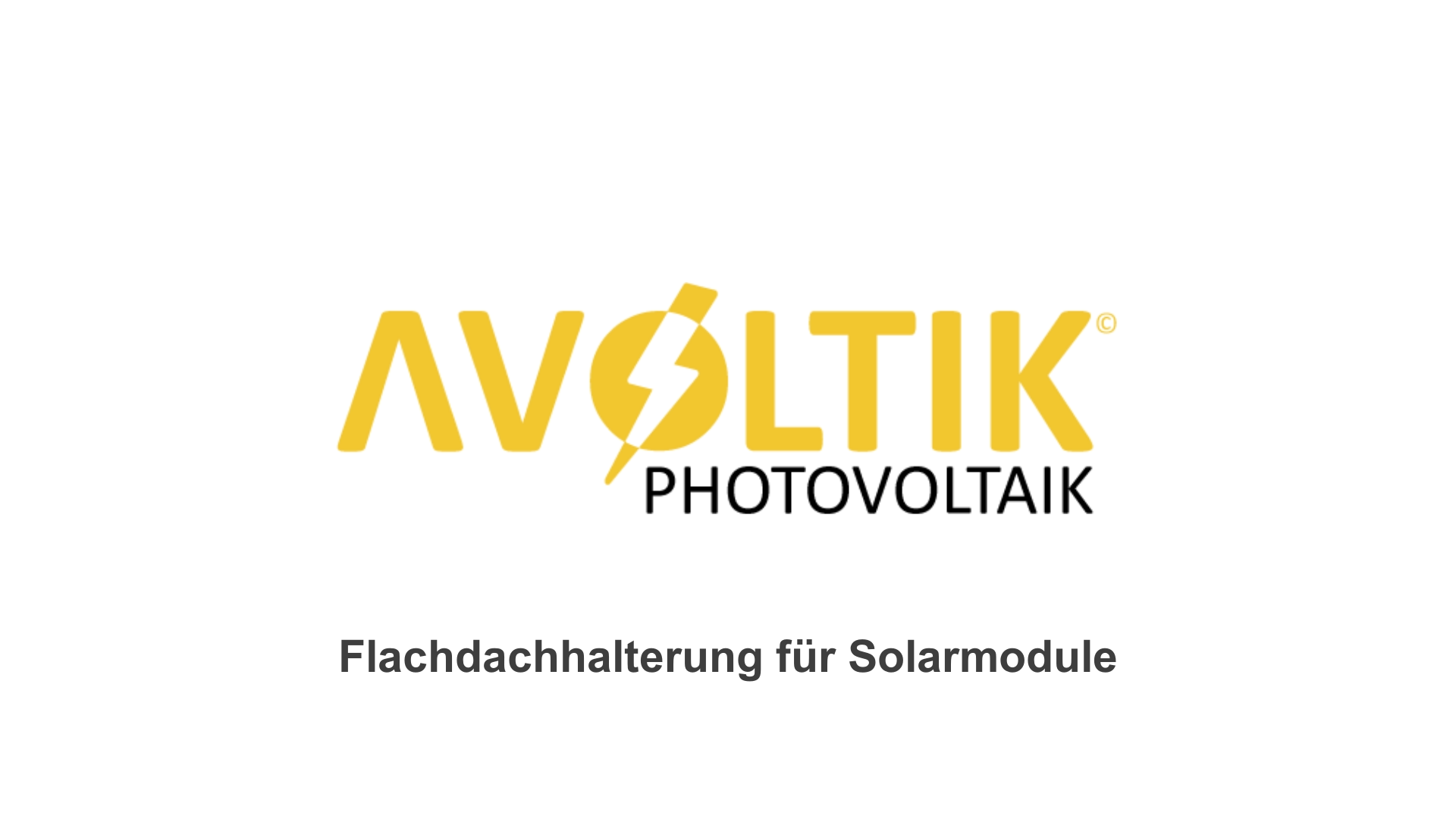 Avoltik Solarpanel Halterung für 4 Solar Module Aufbaumöglichkeiten