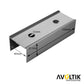 Avoltik Montageschiene C Profilverbinder für 40X40 Aluprofile Bemaßung Details
