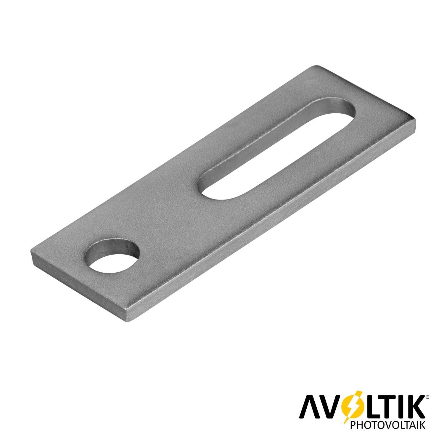 Avoltik Adapterplatte Adapterblech Edelstahl für Stockschrauben M10 A2 5mm